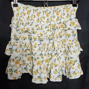 C&V Floral Skirt
